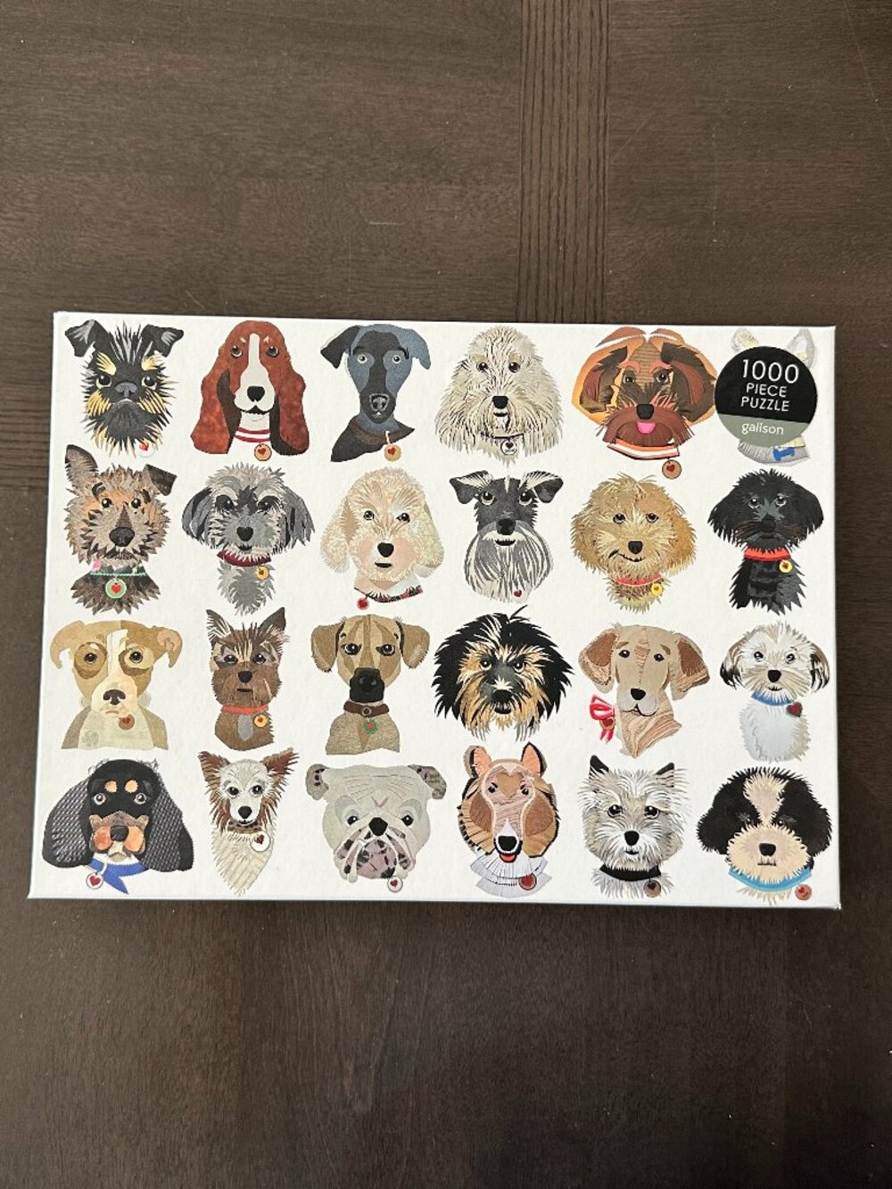 Paper Dogs 1000 Piece Puzzle